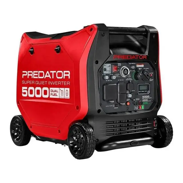 Generador Predator 5000 Dual Fuel Inverter